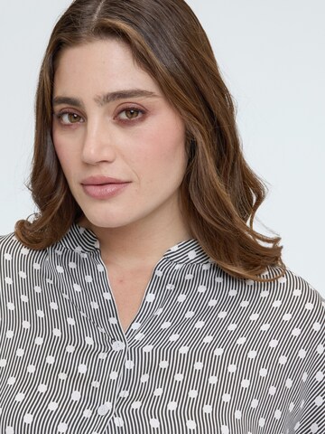 Fiorella Rubino Blouse in Grey