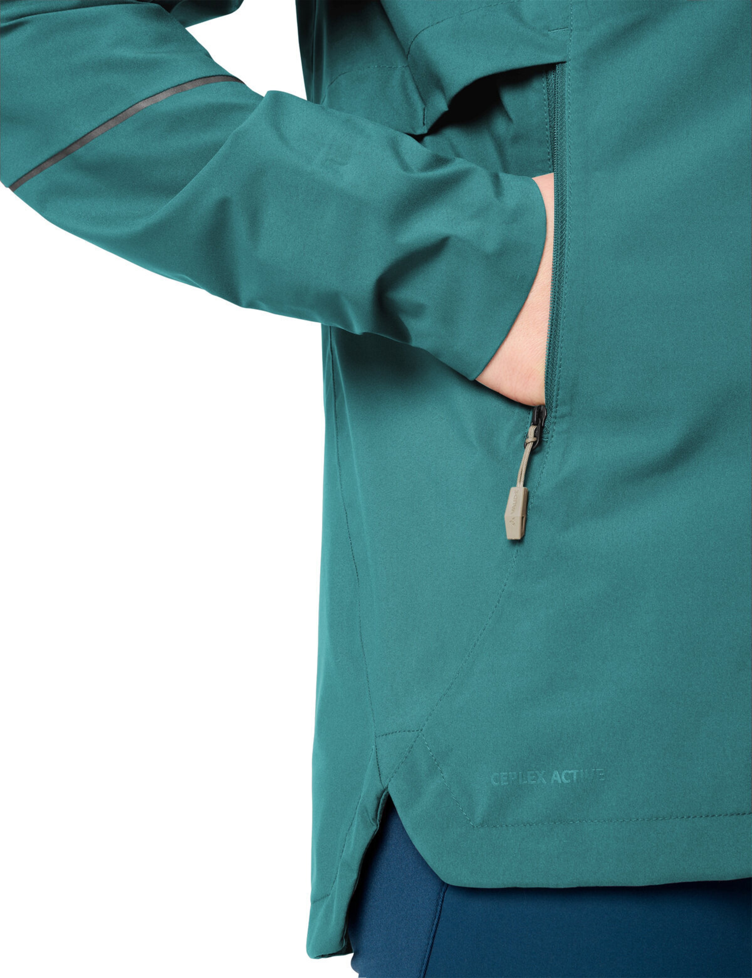 VAUDE Sports jacket 'Yaras II' in Green