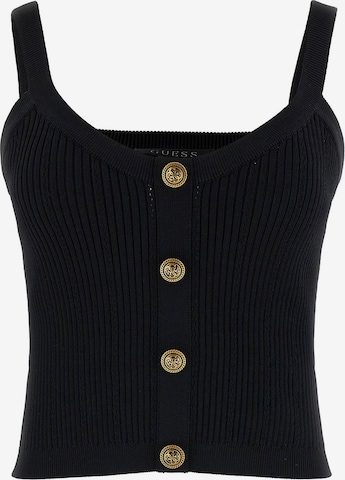 GUESS Knitted Top in Black: front