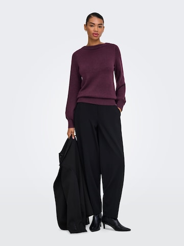 JDY Sweater 'Rue' in Red