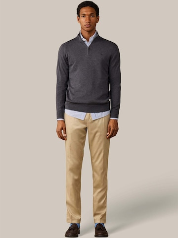 Hackett London Trui 'Ess' in Grijs