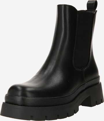 Kharisma - Botas chelsea em preto: frente