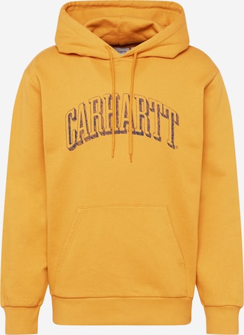 Carhartt WIP Sweatshirt in Yellow: front