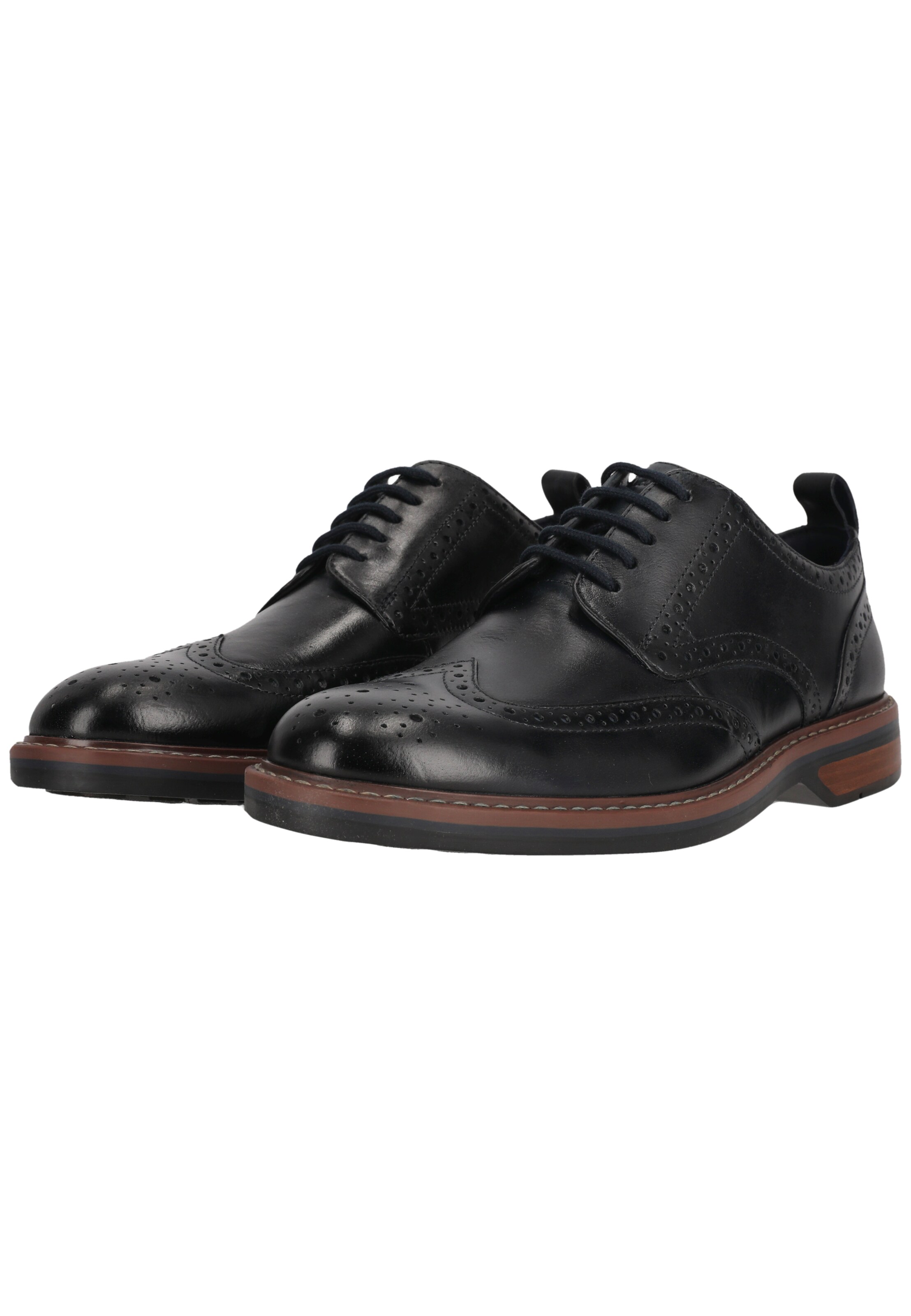 CLARKS Lace-up shoe 'Aldwin Limit' in Blue