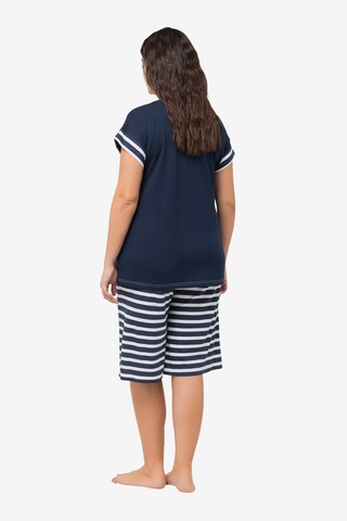 Ulla Popken Pyjama in Blauw