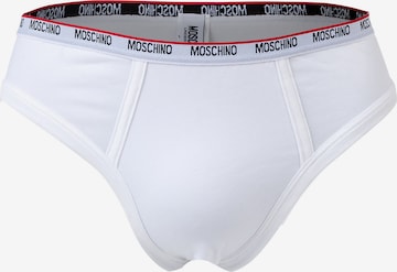 Slip Moschino Underwear en blanc