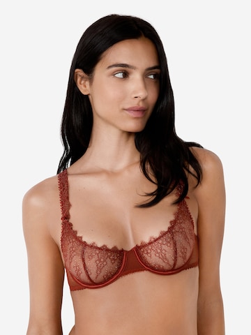 ETAM Balconette BH 'Gamme' in Braun