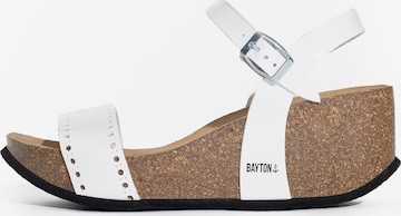 BaytonSandale 'Toledo' - bijela boja: prednji dio
