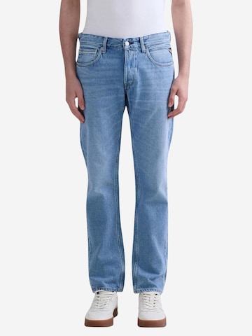 REPLAY - Loosefit Vaquero 'GROVER MA972' en azul: frente