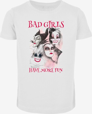 ABSOLUTE CULT Shirt 'Girls Disney Classics' in White: front