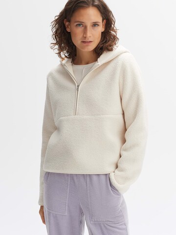 Sweat-shirt 'Glowy' OPUS en beige : devant