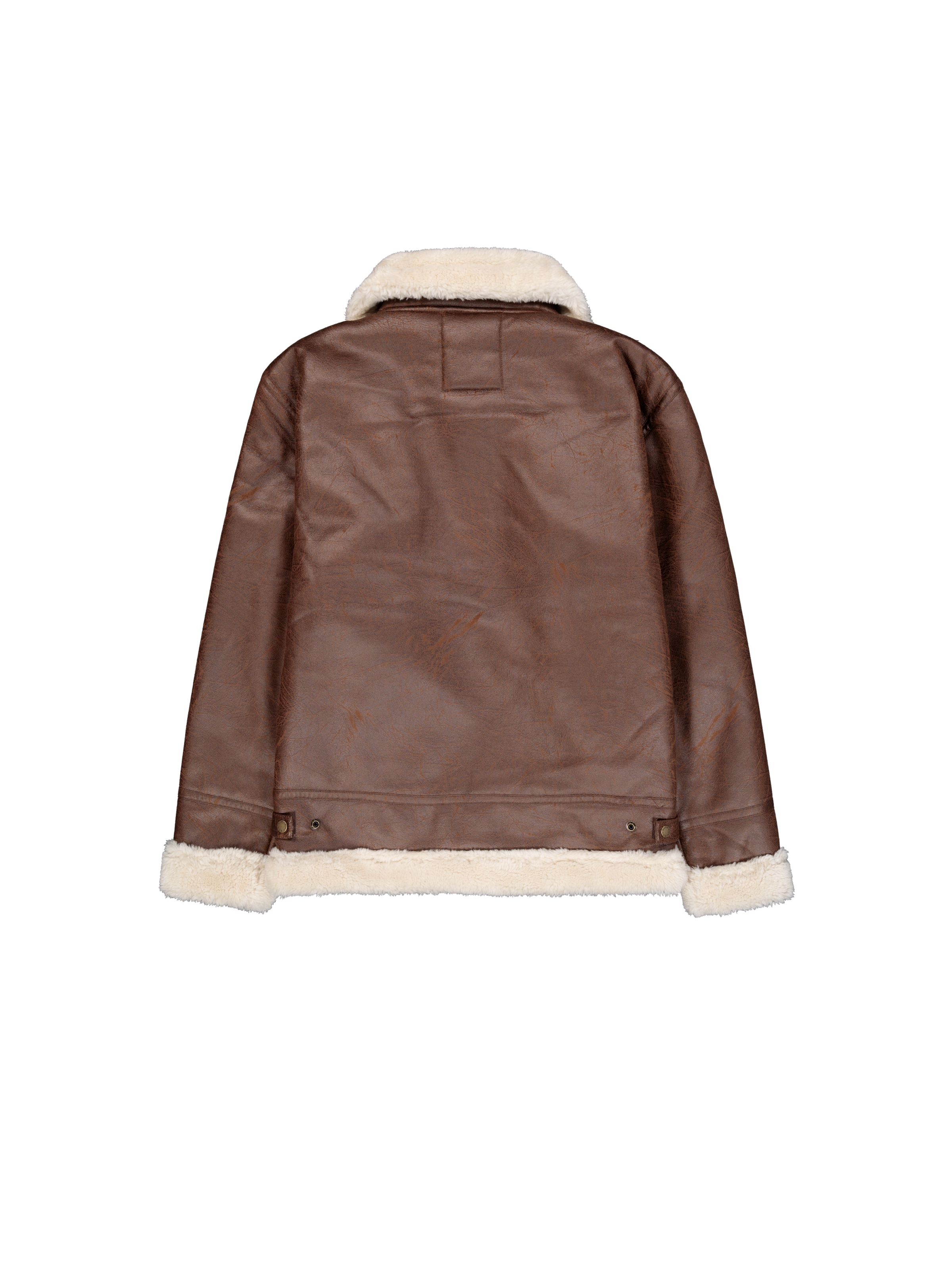 ALPHA INDUSTRIES Between-Season Jacket 'B3 FL' in Brown