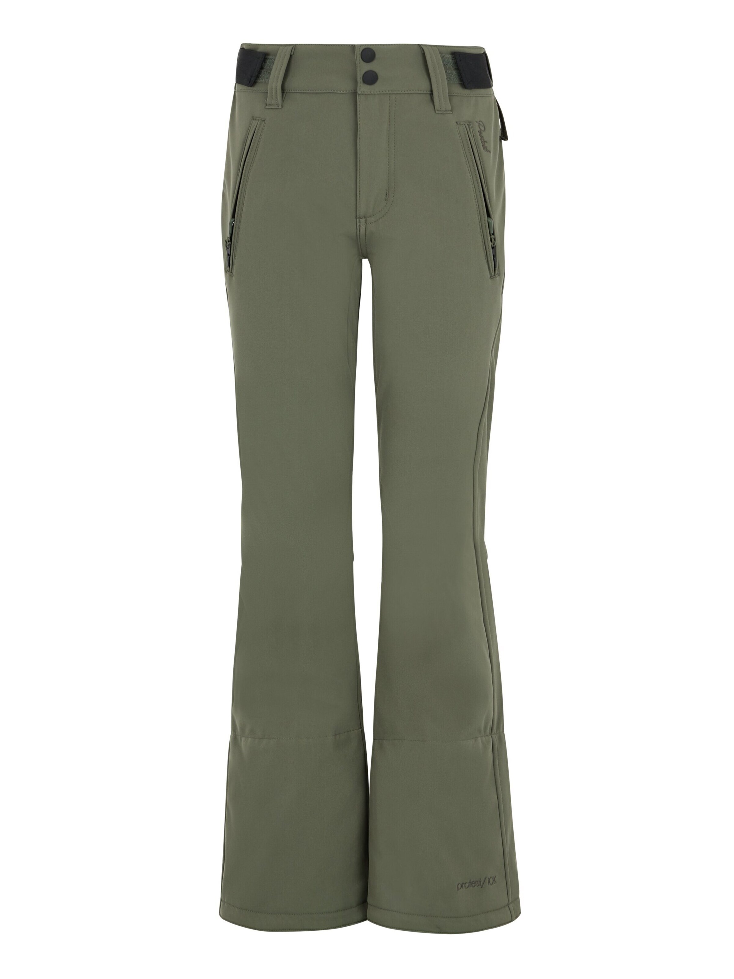 PROTEST Slim fit Workout Pants 'LOLE JR' in Green: front