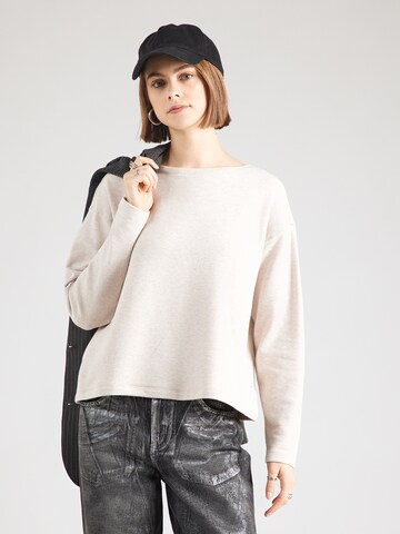 s.Oliver Sweatshirt i beige: forside