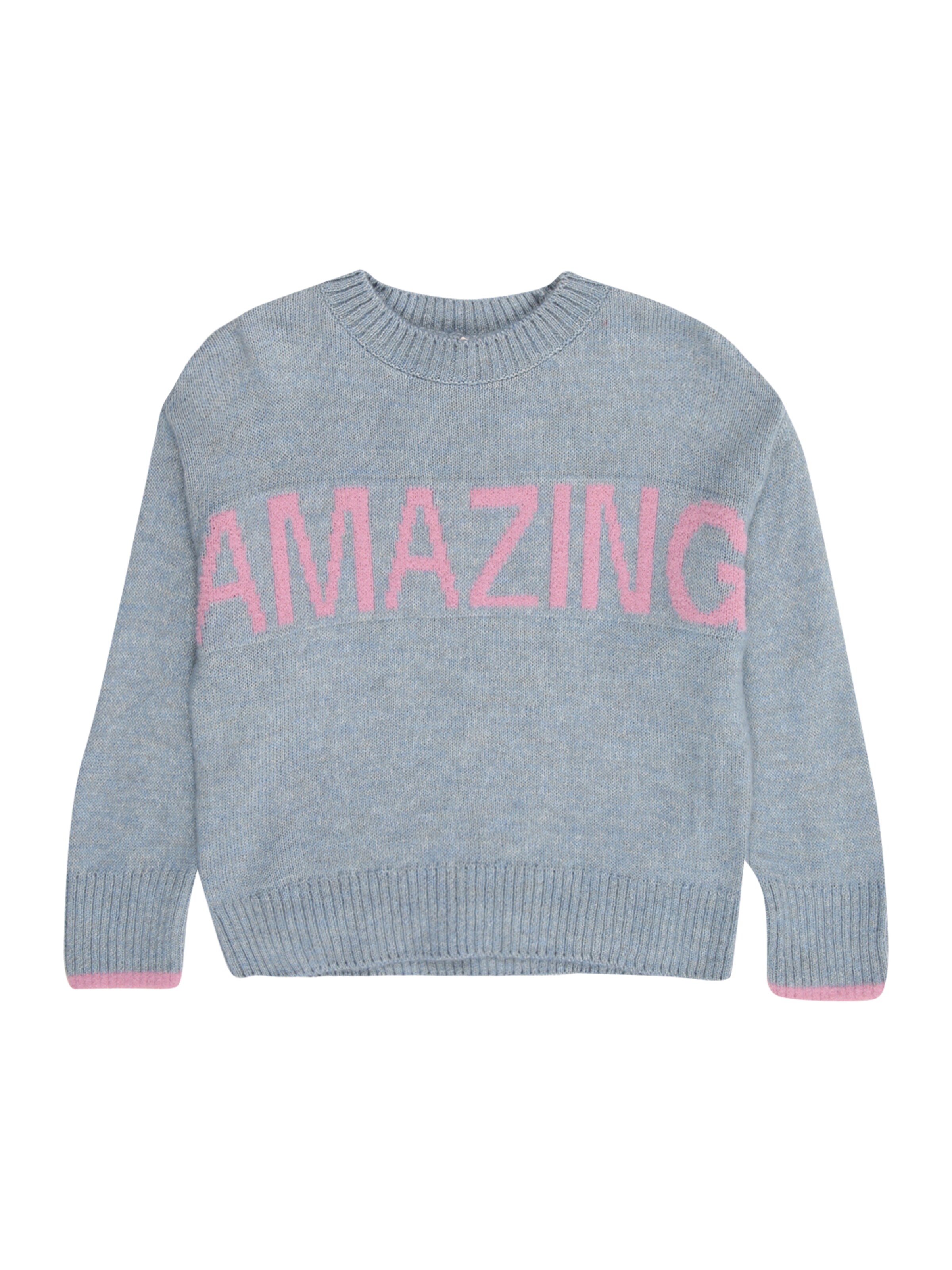 Only Mini Свитер 'KMGAMOUR' в Синий: спереди