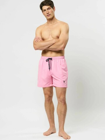 U.S. POLO ASSN. Badeshorts 'Aza' i pink