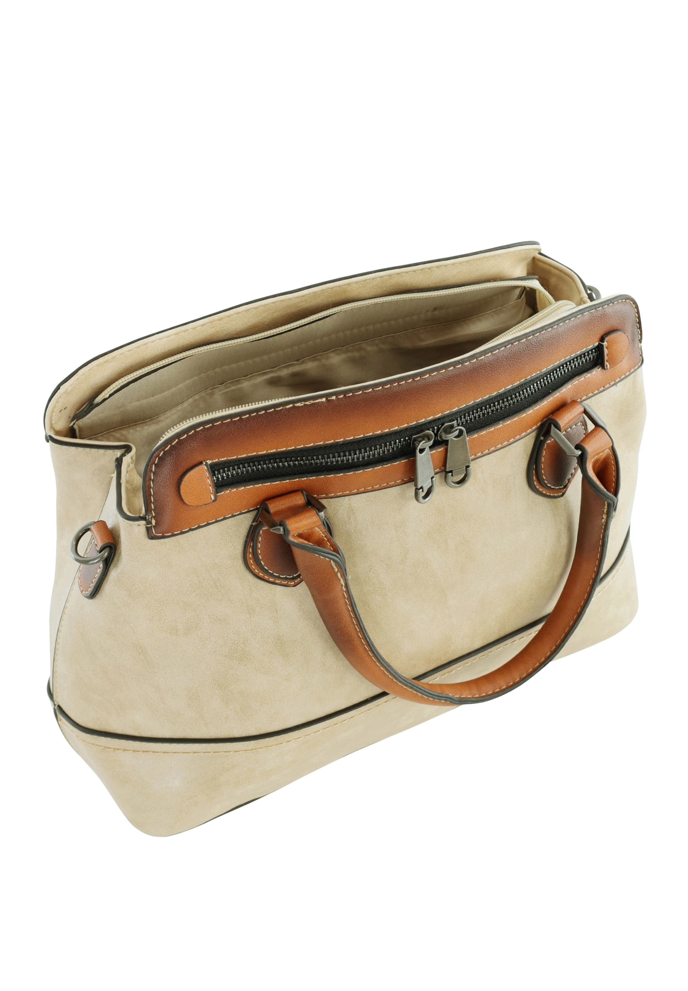 HARPA Shoulder Bag 'VALERA' in Beige