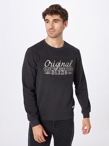 BLEND Sweatshirt in Black: front