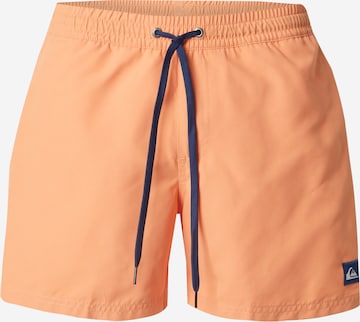 QUIKSILVER Шорти за плуване 'SOLID 15' в оранжево: отпред