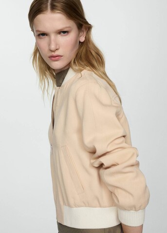 MANGO Between-Season Jacket 'Shelley' in Beige