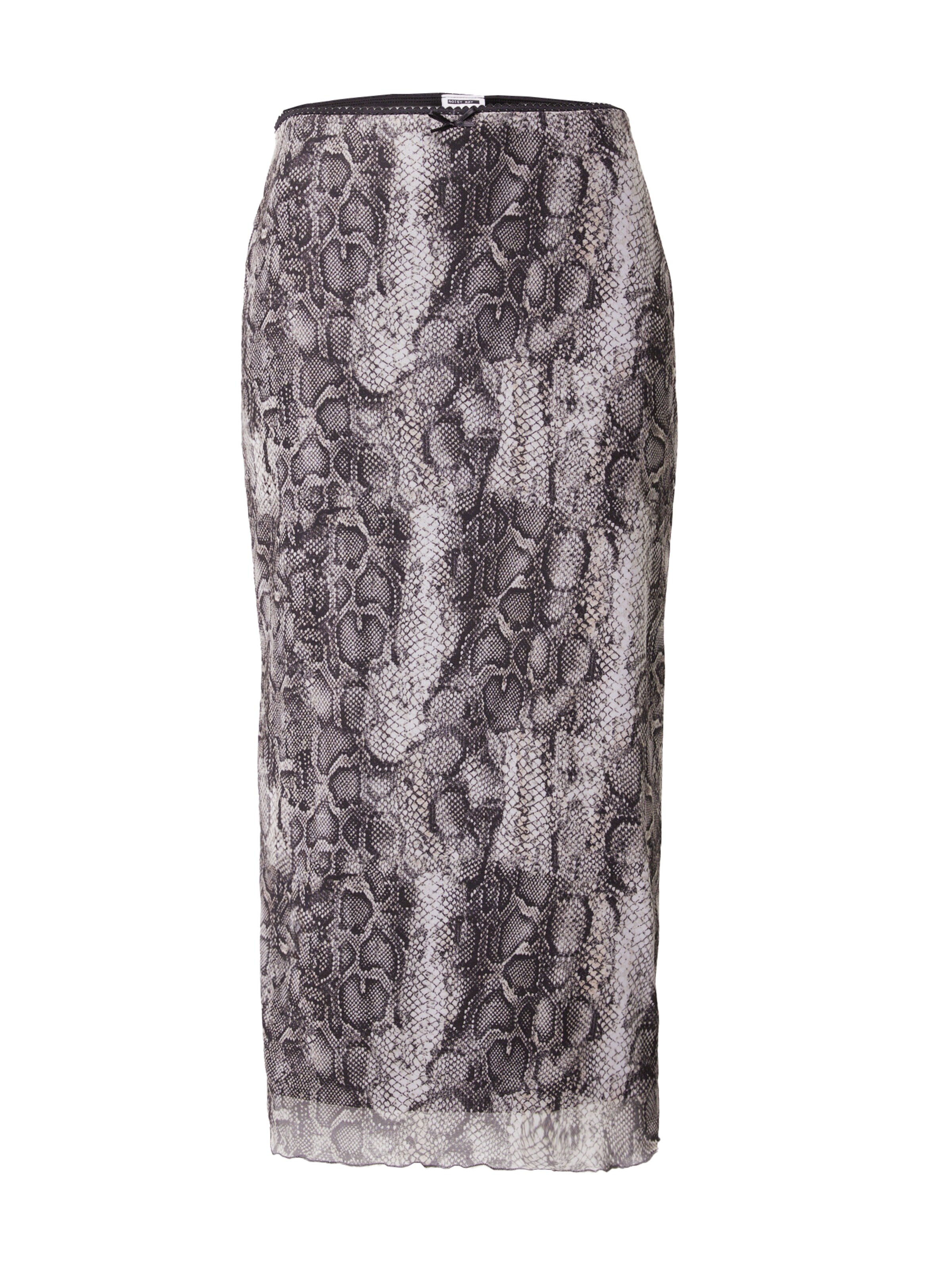 Noisy may Skirt 'NMLUCIA' in Black: front