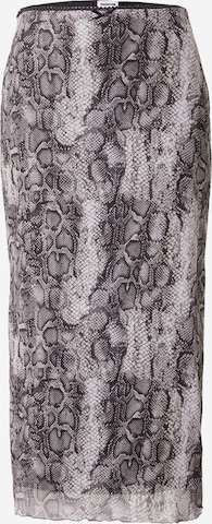 Noisy may Skirt 'NMLUCIA' in Black: front