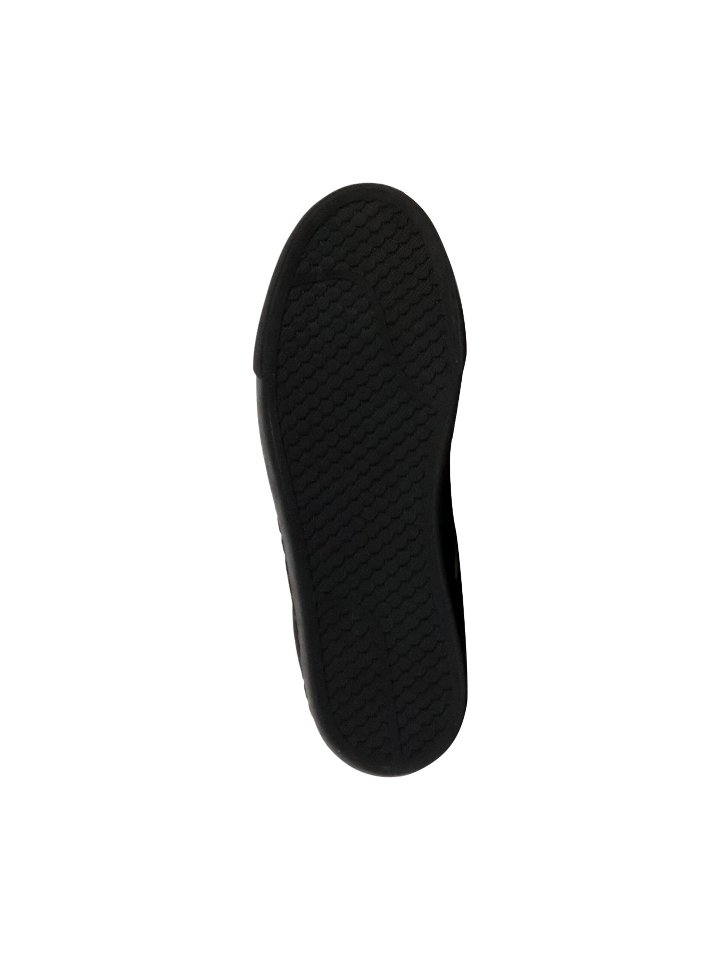Scarpa stringata sportiva 'Tippyk-Sneaker mit Klettverschluss' di Kaporal in nero
