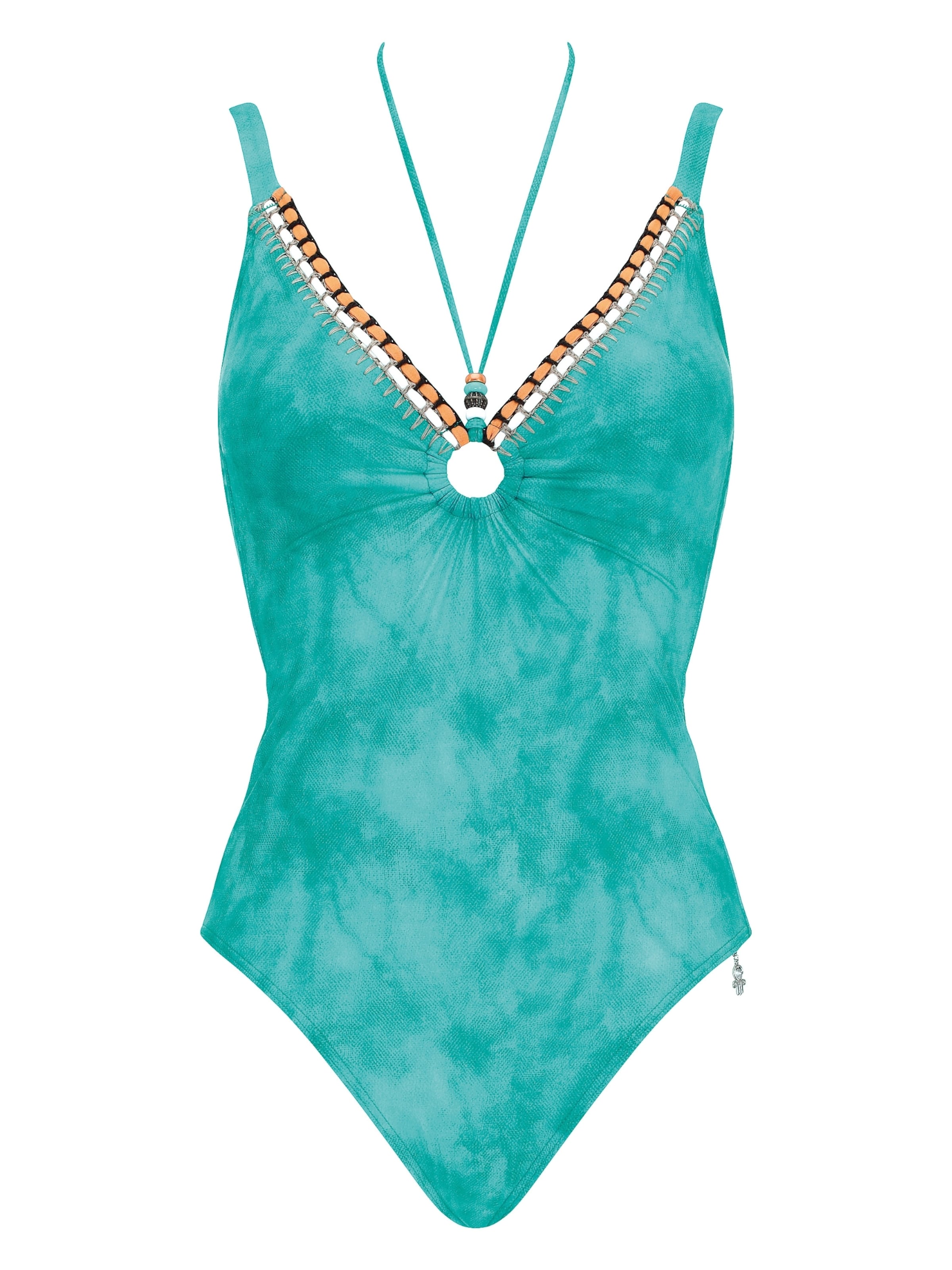 Invisible Maillot de bain Opera en vert : devant