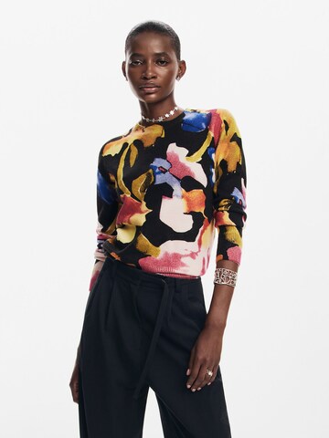 Desigual Свитер в Черный: спереди