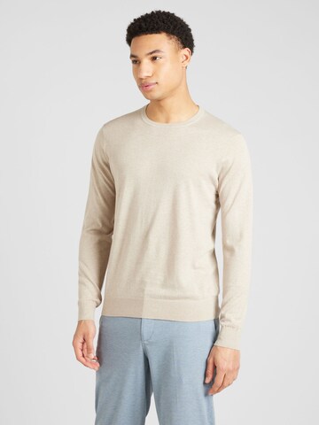 Tiger of Sweden - Pullover 'MICHAS' em bege: frente