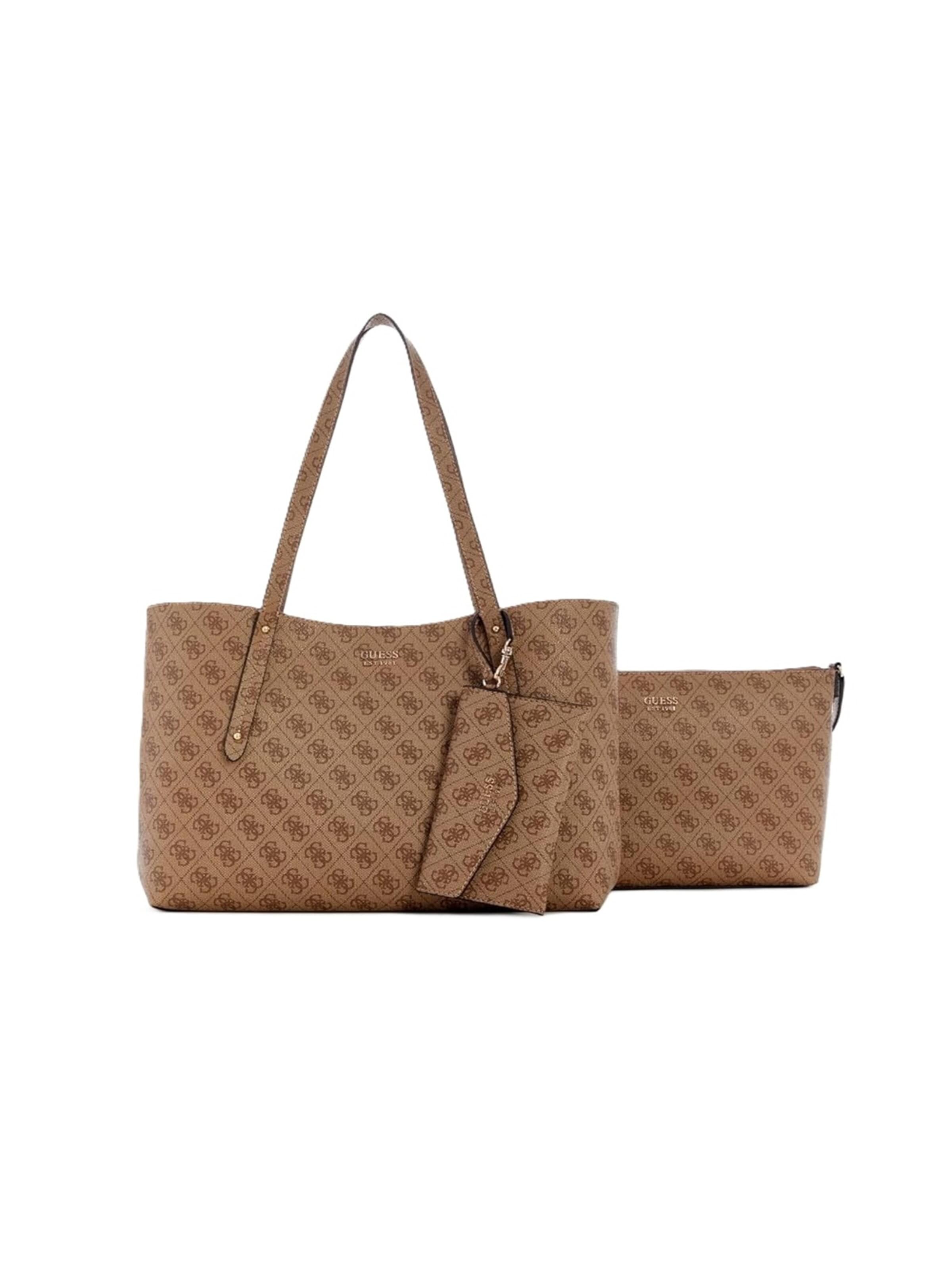GUESS Shopper 'Brenton' in Braun: Vorderseite