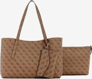 GUESS Shopper 'Brenton' in Braun: Vorderseite