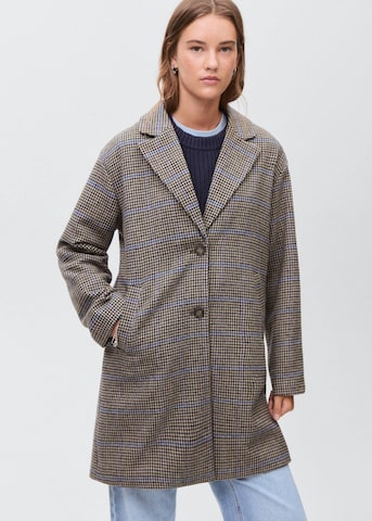 MANGO TEEN Between-Seasons Coat 'Azul' in Grey: front