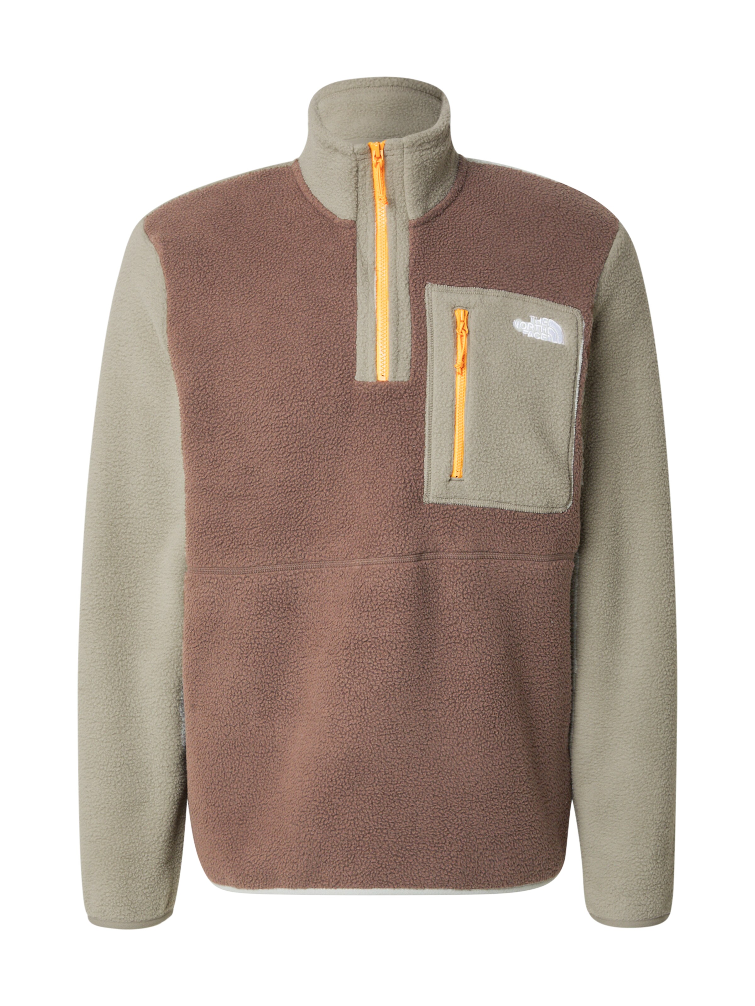 Pull-over de sport 'YUMIORI' THE NORTH FACE en marron : devant