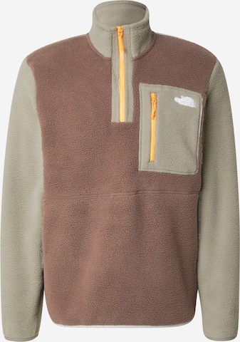 THE NORTH FACE Спортивная кофта 'YUMIORI' в Коричневый: спереди