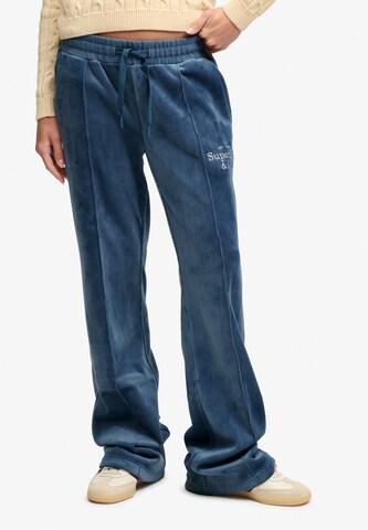 Superdry & Co - regular Pantalón en azul: frente