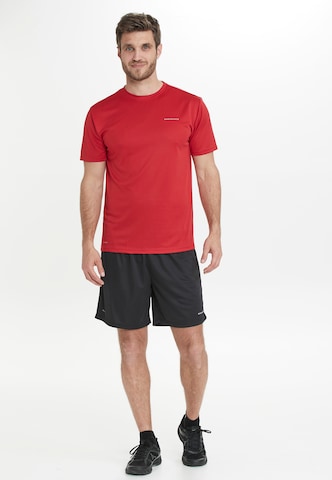 ENDURANCE - Camiseta funcional 'Vernon' en rojo