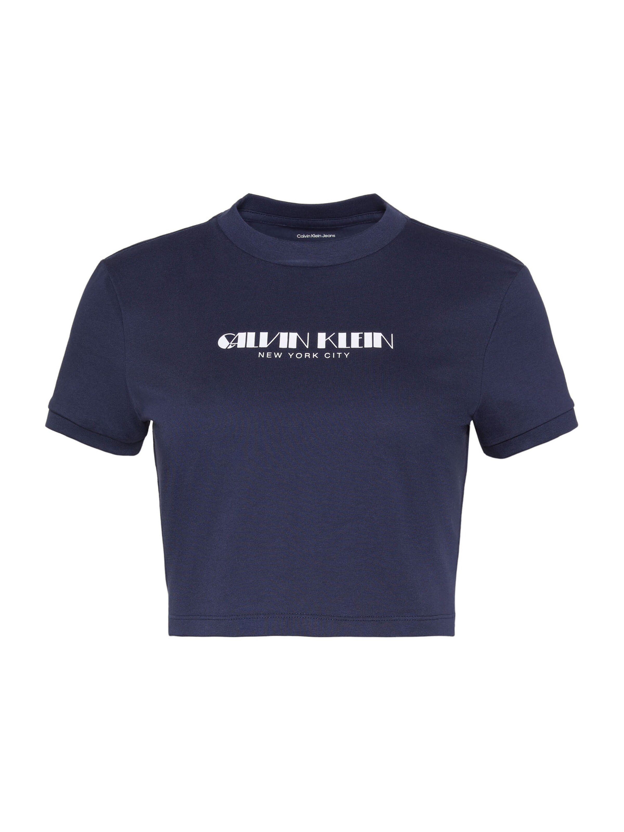 Calvin Klein Jeans Póló - lila: elől