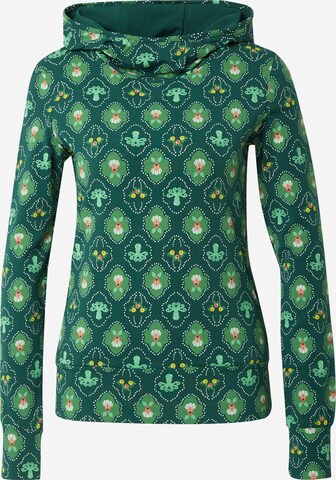 Blutsgeschwister Sweatshirt 'Hummel' in Green: front