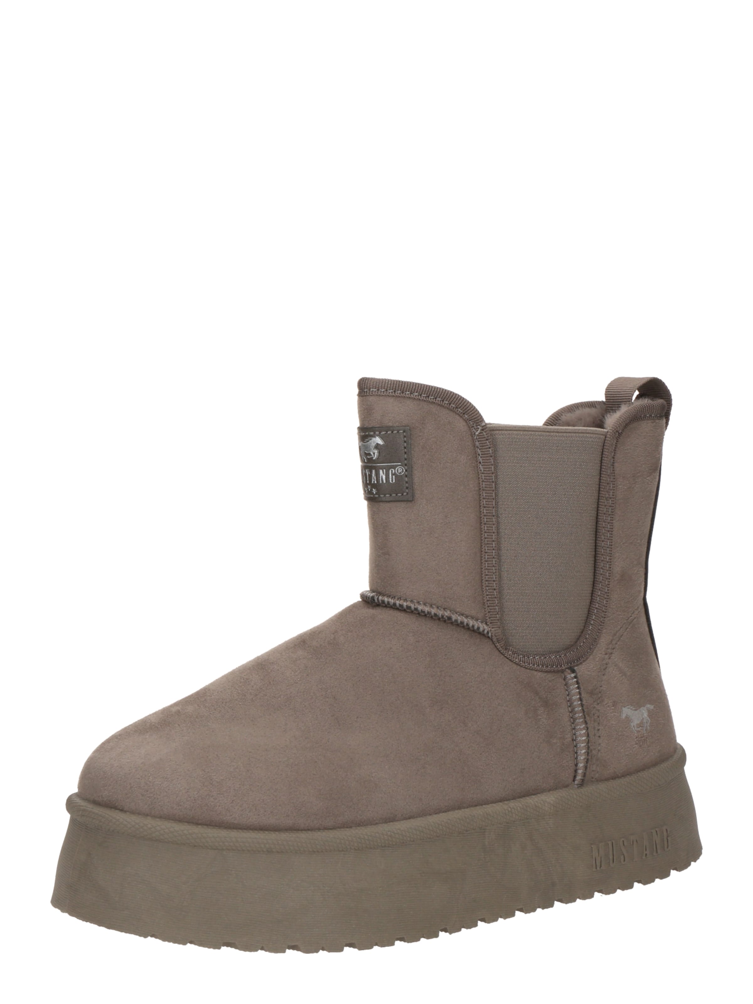 MUSTANG Ботинки 'Mustang' в Серый: спереди