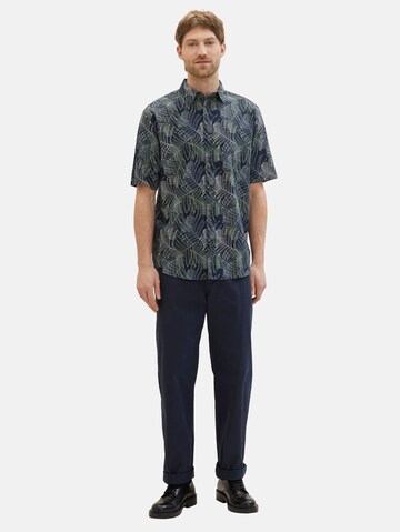 TOM TAILOR Regular Fit Hemd in Blau