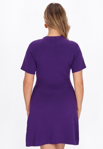 Robe faina en violet