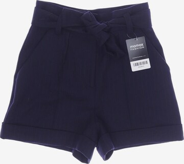 Maje Shorts in XXS in Blue: front