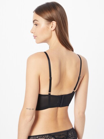 Hunkemöller Triangel BH 'Lotta' in Schwarz