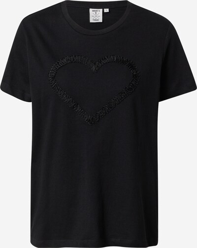 Tricou 'SAN VALENTINO' OVS pe negru, Vizualizare produs