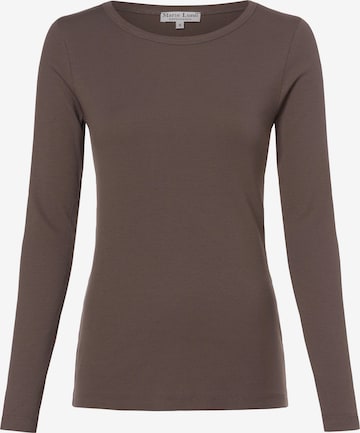 Marie Lund Shirt in Brown: front