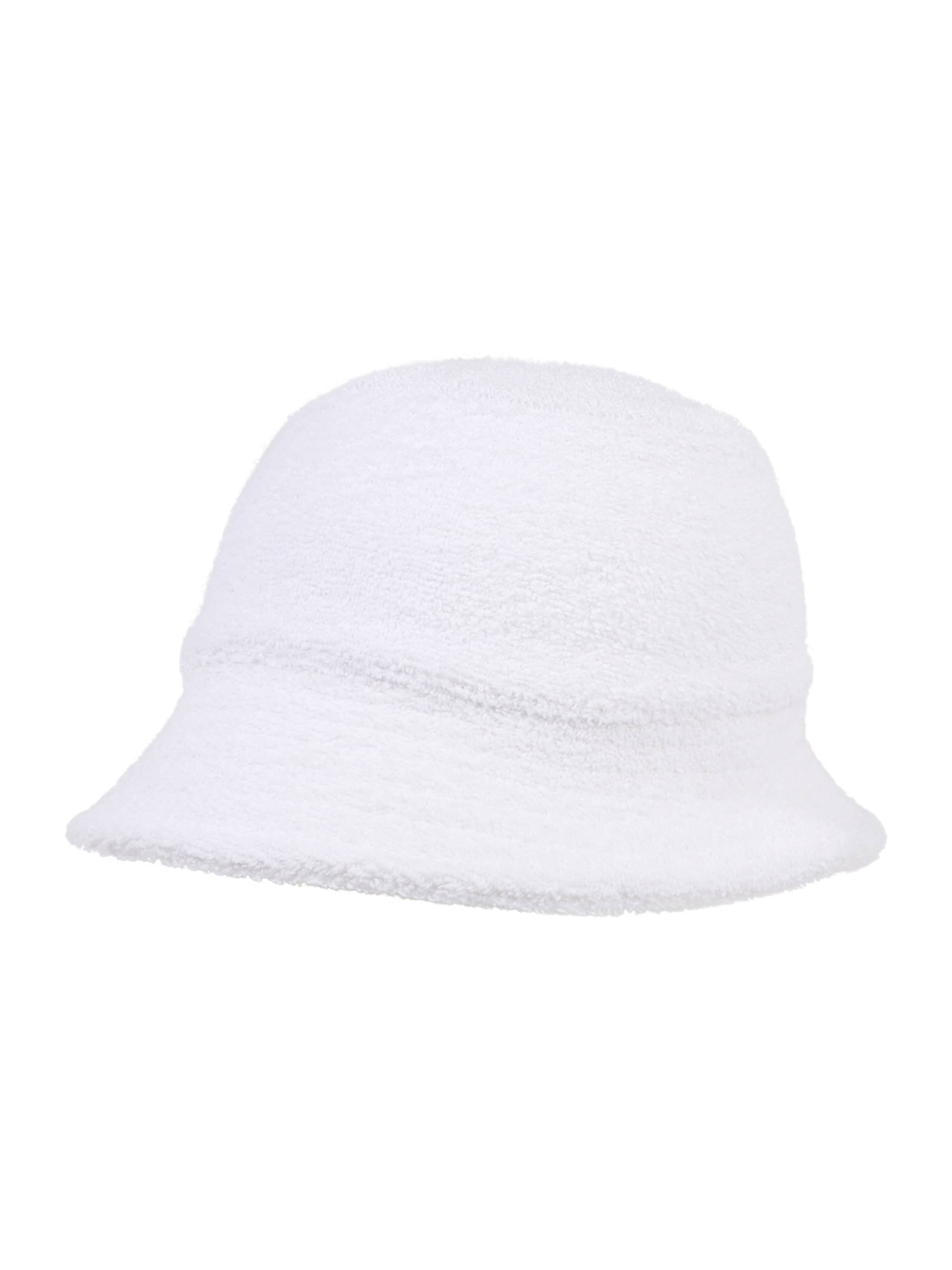 Chapeaux 'Berg Terry' WEEKDAY en blanc : devant