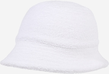 WEEKDAY Müts 'Berg Terry', värv valge: eest vaates
