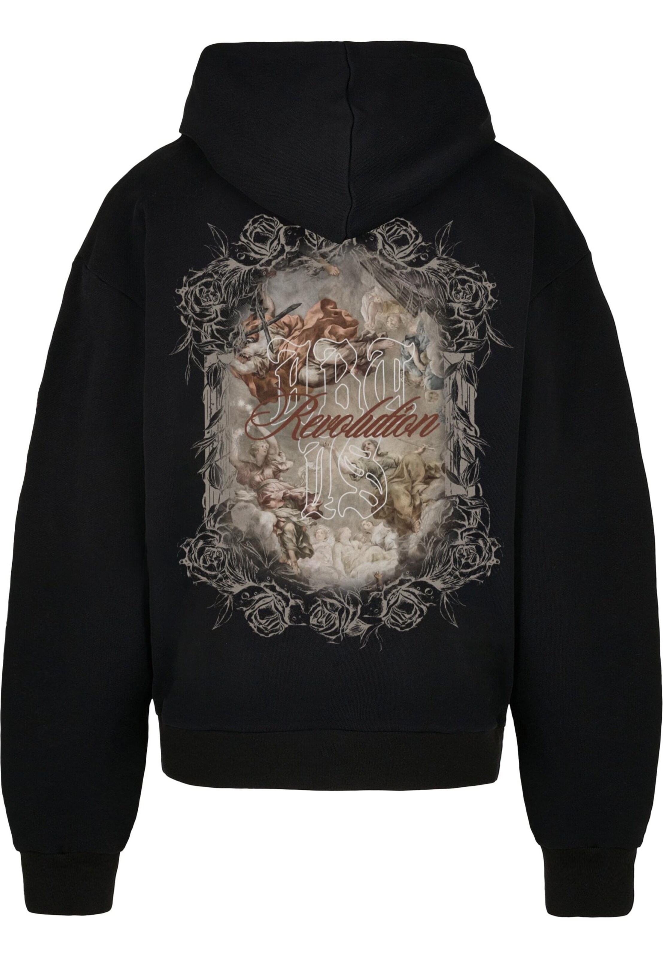 MJ Gonzales Sweatshirt 'Art is Revolution' in Zwart