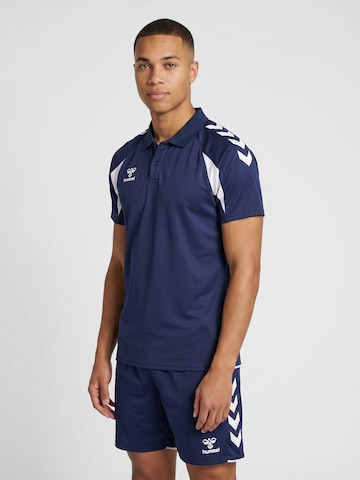 Hummel Functioneel shirt in Blauw: voorkant